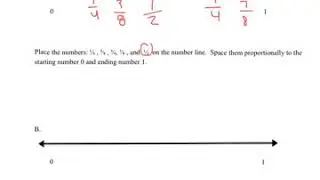 3rd grade number talk - number line