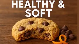 Healthy Orange Chocolate Chip Oat Cookies (Easy & Soft!) @MiaChannel21