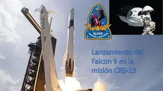 Lanzamiento del Falcon 9 en la misión CRS-2