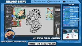 Twitch Livestream: 85th Art Raffle - 12/11/2025