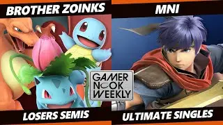 GNW 15 Losers Semis - Brother Zoinks (Pokemon Trainer) Vs. MNI (Ike) Smash Ultimate - SSBU