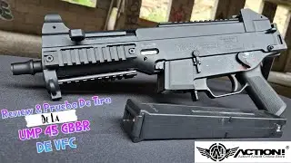 Review y Prueba De Tiro De La UMP 45 GBBR De VFC - Espectacular - #airsoft #UMP45GBBVFC