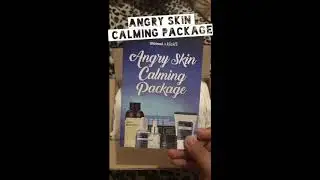 Angry Skin Calming Package Unboxing