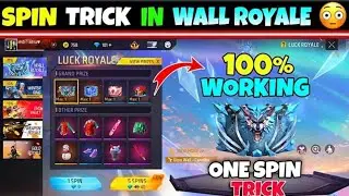 New Gloo Wall Royale 1 Spin Trick🔥 - Total Kitna Diamond Lagega | Free Fire New Event 8 December