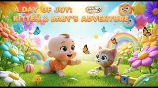 Baby & Kitten Playtime Adventure | Tiny Tots World