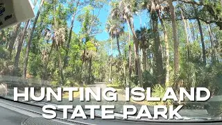 Let's Drive Through Hunting Island State Park