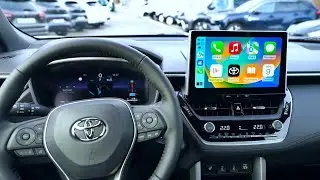 Как подключить Apple CarPlay к Toyota Corolla Cross Hybrid 2023