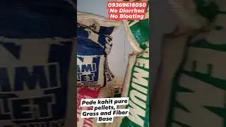Nutribunn Rabbit Pellet. No Diarrhea. No Bloated 09369616050