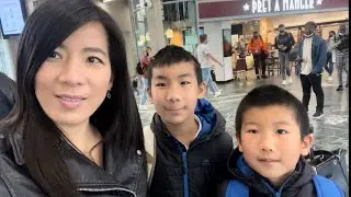 3 mẹ con đi qua 1 thành phố khác | Nantes