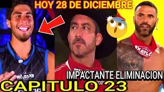 HOY 28 DE DICIEMBRE EXATLON ESTADOS UNIDOS CAPITULO 23 IMPACTANTE ELIMINACION!! CON TRAMPA...