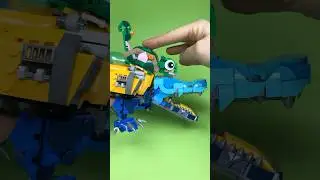 2026 LEGO Creator 3in1 #31377 B-model playing with Dreamzzz #71512 set 🟡🔵 #rlfm #reviews #gifted