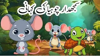 The Tortoise and the Mouse Story | Bedtime Fairy Tale for Kids |Rat And Turtle Story چوہیا کی کہانی