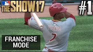 MLB The Show 17 Franchise Mode | Philadelphia Phillies | EP1 | OPENING DAY 2017 (G1 S1)