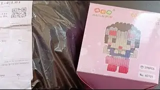 menyusun karakter robin lego bricks one piece lanjut unboxing paket lego .... cek