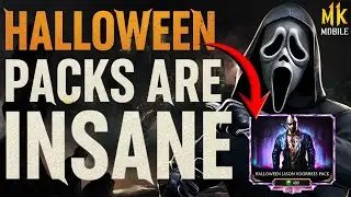 HALLOWEEN PACKS ARE INSANE BUT GHOSTFACE SHOWCKED EVEN MORE | ZIAWRAP-X | MK MOBILE