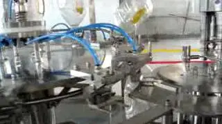 3l 5l 10l big barrel washing filling capping 3-in-1 unit machine.