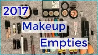 A Year of Makeup Empties | 2017