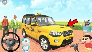 Franklin purchase New Yellow Scorpio Taxi in 💥🤩 Indian Theft auto simulator 