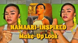 NAMAARI INSPIRED MAKEUP LOOK | from Raya and The Last Dragon | James F.D.