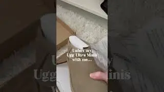 Unbox my new Ugg Ultra Minis with me&hellip; #unboxing #unboxingvideo #uggboots