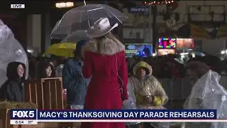 Macy's Thanksgiving Day Parade rehearsals