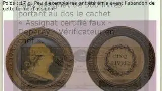 Les assignats de la revolution francaise