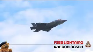 F35B Low Approach / Practice Diversion at RAF Coningsby #f35