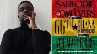 Sarkodie&rsquo;s London Fans shows him overwhelming love; sold out in minutes