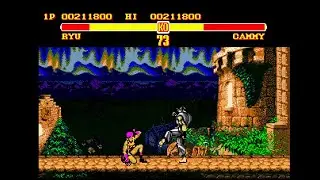 Super Street Fighter II - The New Challengers - Ryu [Amiga Longplay] (1994) US Gold Capcom FreeStyle