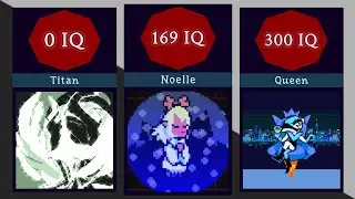 СКОЛЬКО IQ У ПЕРСОНАЖЕЙ В DELTARUNE