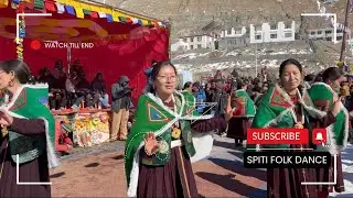 Spiti folk dance performed by kaza group. #spiticut || #icehockey
