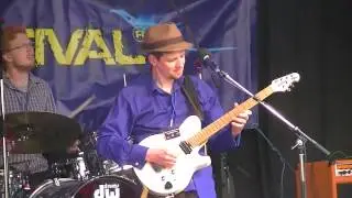 Nat Martin band Playing Linton Festival 2013