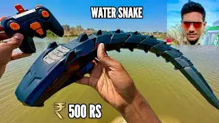 Rc water Snake & Rc Crocodile Unboxing and Testing