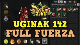 [DOFUS 2.61] UGINAK Nvl. 142 | 12/6 - +890 FO PVP | Koliseos 1vs1 - Kuyvros-yt