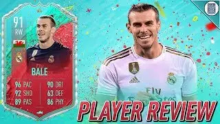 5* WEAKFOOT! - 91 FUT BIRTHDAY BALE PLAYER REVIEW! - FIFA 20 ULTIMATE TEAM