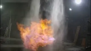 Survitec Methanol fire safety tests in the laboratory