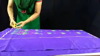 How to cut  chudidhar top in tamil