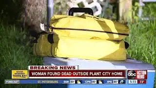 Woman found dead outside Plant City mobile home