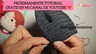 DISEÑO DE GABARDINA DE UN AMIGURUMI 