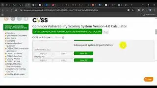 CVSS METRICS EXPLANITION شرح درجة خطورة الثغرة وكيفية حسابها