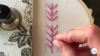 Fern Stitch ~ Embroidery Stitch Tutorial
