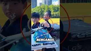 Trik Lucu Ulang Tahun Bocah Ini 🎂😂