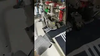 Multi needle industrial sewing sewing machine with automatic cutting tape device, for tape attaching