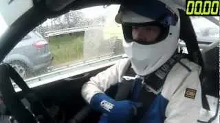 Clark Sutherland runs Forrestburn 23 Jun 2012 - onboard and drivercam