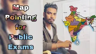 How to Locate Map Pointing for public exams | Rupesh Puthalapattu