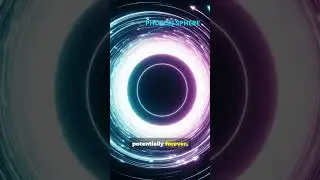 Black Holes Bend Light into INFINITE Mirrors! 🤯 #BlackHole #PhotonSphere #SpaceFacts