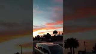 Sunset in Tucson Arizona