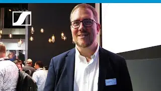 Campus-wide audio by Sennheiser - Interview with Jens Werner @ ISE 2020 - TeamConnect Ceiling 2