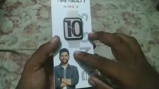 Fire - Boltt ring 3 smart watch unboxing and review || rs.1500 || 2023