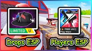 [UGC LIMITED] Roblox Flag Wars Script - Drops ESP | Players ESP